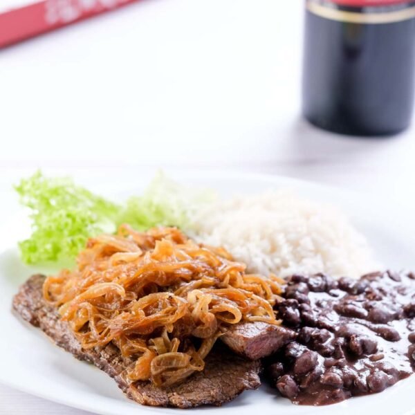 Bife Acebolado com Arroz e Feijão - Imagem 3