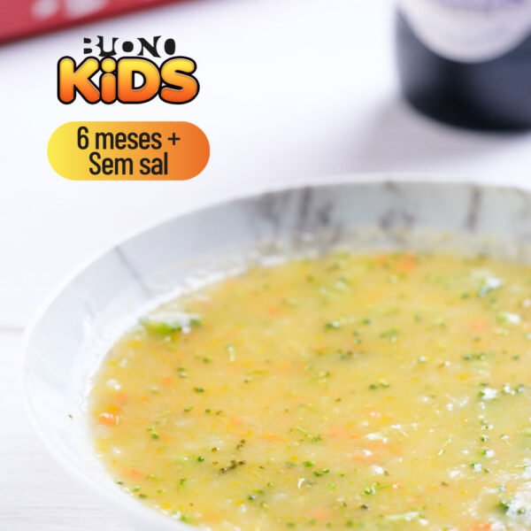 Sopinha de legumes sem sal Buono Kids